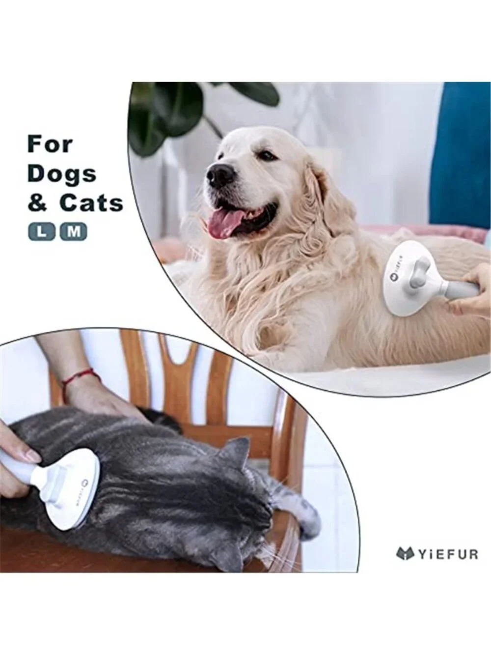 Cat Hair Brush,Cat Brush for Shedding,Soft Silicone Self Cleaning Brushes for